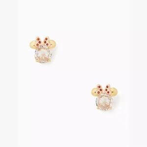 Kate Spade X Disney Minnie Studs - Clear Multi